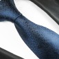 Preview: blau floral Krawatte