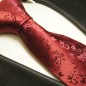Preview: burgundy necktie set 2pcs
