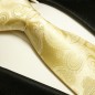 Preview: champagner Krawatten Set 3tlg