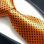 Preview: Oranges Krawatten Set 3tlg