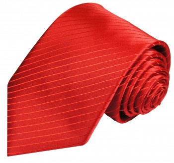 Paul Malone tie red necktie solid v24