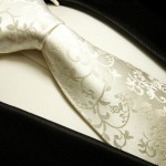 Ivory Krawatte 100% Seidenkrawatte ( XL 165cm ) 930