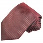 Preview: Extra lange Krawatte 165cm - Krawatte rot gepunktet