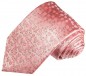 Preview: Rosa pinke Krawatte mit Blumen Muster