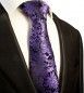 Preview: schwarz-lila-krawatte
