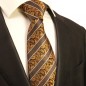 Preview: Krawatte braun gestreift