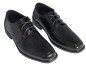 Preview: Kinderschuhe festlich schwarz Schnürschuhe Jungen Anzug Schuhe
