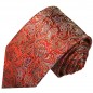 Preview: Krawatte rot paisley Seide