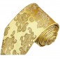 Preview: Extra lange Krawatte 165cm - gold barock