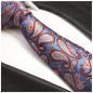Preview: Rot-blaue-paisley-Krawatte-361