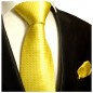 Preview: Krawatte gelb uni 506