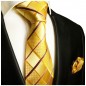 Preview: Krawatte gelb gestreift 538