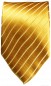 Preview: Krawatte schmal gold