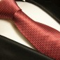 Preview: Extra lange Krawatte 165cm - Krawatte Überlänge - rot gepunktet