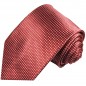 Preview: Krawatte rot pink gepunktet Seide