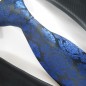 Preview: blaue barocke Krawatte
