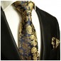 Preview: Krawatte blau gold 683