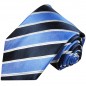 Preview: Krawatte blau gestreift 454