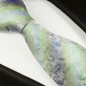 Preview: Krawatte grün blau paisley 2058