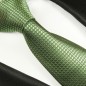Preview: grün karierte Krawatte