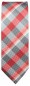 Preview: rot grau krawatten set 2tlg