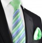 Preview: mintgrün krawatten set 2tlg