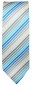 Preview: grau blaues krawatten set 2tlg