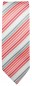 Preview: grau rotes krawatten set 2tlg