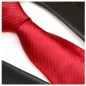 Preview: Hochzeit krawatte für Herren rot gestreift