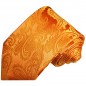 Preview: Krawatte orange paisley