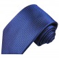Preview: Krawatte royal blau mit feinem Waffelmuster 2048