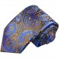 Preview: Krawatte blau paisley 2062