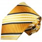 Preview: Krawatte gold gestreift 264