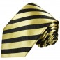 Preview: Krawatte gold gestreift 335