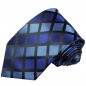 Preview: Blaue Krawatte kariert 480