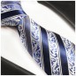 Preview: Krawatte blau barock 855