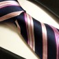Preview: blau pinke Krawatte