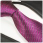 Preview: Krawatte fuchsia gestreift Seide