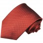 Preview: Krawatte rot gepunktet Seide