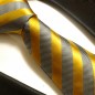 Preview: gold graue Krawatte
