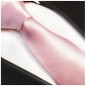 Preview: Krawatte pink rosa uni Seide