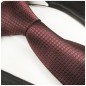Preview: Extra lange Krawatte 165cm - weinrot kariert