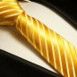Preview: schmale goldene Krawatte