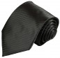 Preview: Krawatte schwarz uni Hochzeit v21