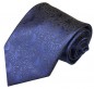 Preview: Hochzeitsweste mit Krawatte blau floral