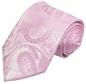 Preview: Hochzeit Weste mit Krawatte rosa pink paisley