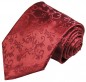 Preview: Hochzeitsweste mit Krawatte bordeaux rot floral