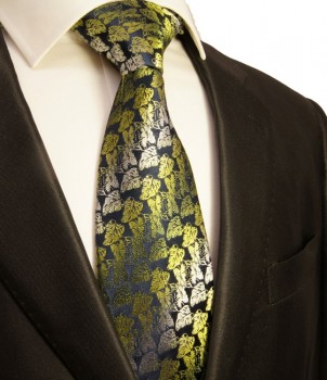Krawatte grün Seide