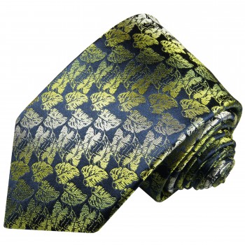 Krawatte grün floral