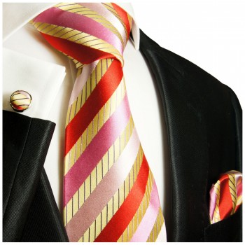 Krawatte gold rot 620